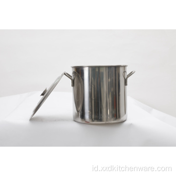 Pot stok stainless steel ekstra besar